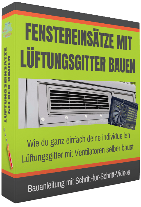 Fenstereinsätze mit Lüftungsgitter selber bauen Video-Bauanleitung