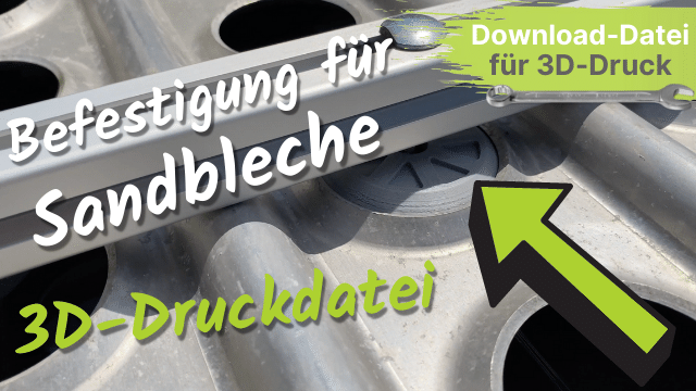 Sandbleche befestigen 3D-Druckdatei