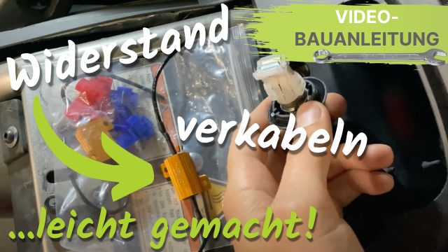 ✅ So easy Widerstand verkabeln für LED-Lampen am Auto 🚙 (...gewusst wie!)